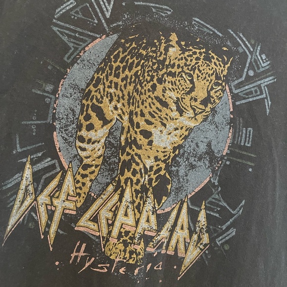 Def Leppard Classic Rock Music Band Tee Sz XL - Picture 4 of 5